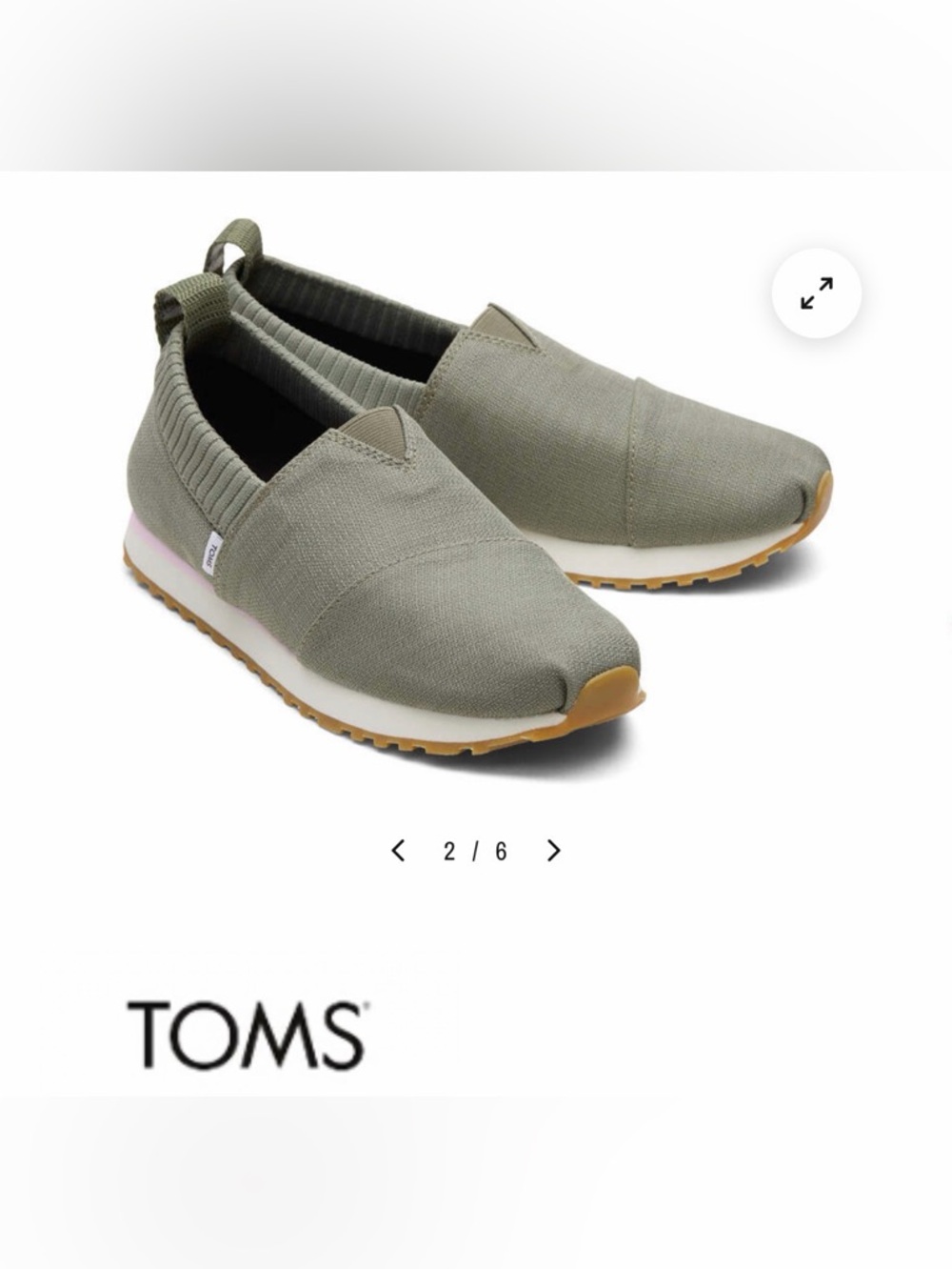 TOMS Womens Alpargata
Resident Eco Trainers - Vetiver
Grey